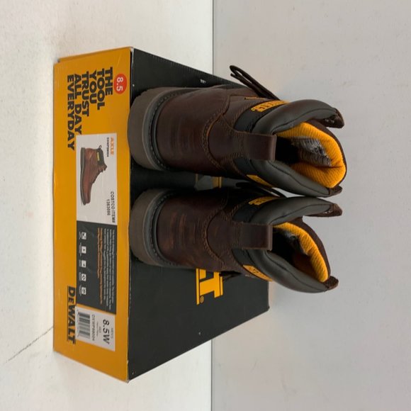 DeWALT Axle Steel Toe Work Boots Waterproof SZ 8.5 - Picture 3 of 6